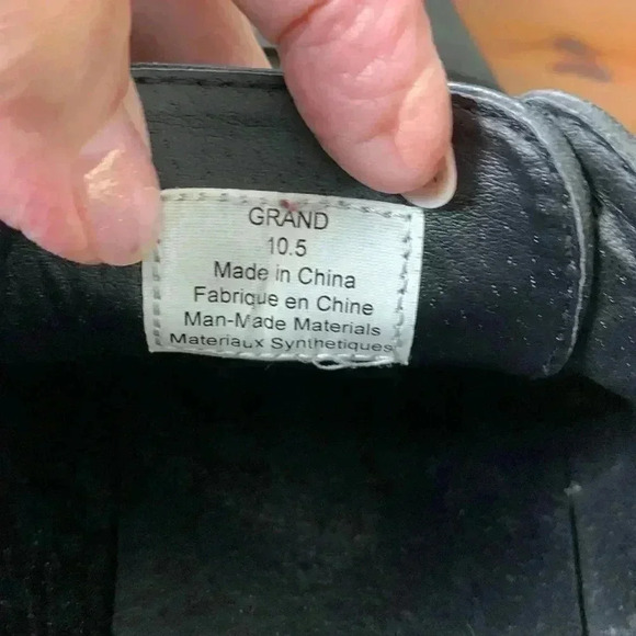 Perry  Ellis Portfolio 100% Leather Grey Casual Shoes Size 10.5 - Picture 5 of 9